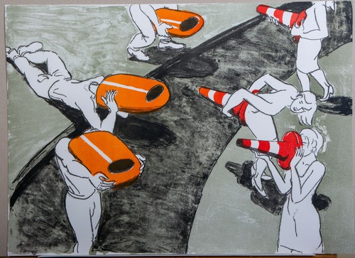 Thomas bernstein litografia - thomas, a