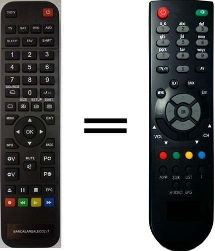 Telecomando gia programmato - telecomando, gia'