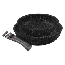 Ballarini Set padelle 2 pz ( 24 e 28 cm ) alluminio antiaderente manico