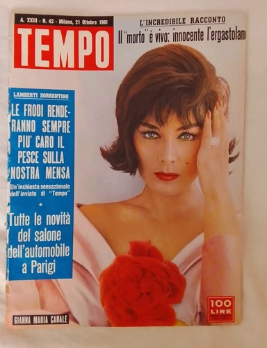 Tempo 1961 caso gallo - tempo,