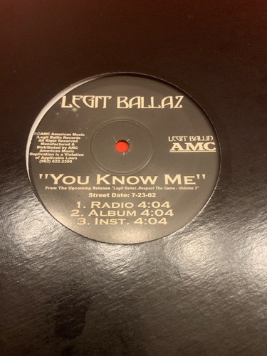 Legit ballaz you - you, vinyl