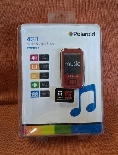 Polaroid pmp180 rosso - pmp180-4, (4gb)