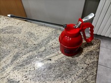 Oliatore a Spruzzo in Lamiera Pompetta Pistola Olio Lubrificante Manuale 250 ml