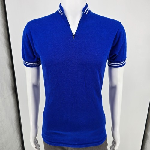 Maglia ciclismo blu - , vintage