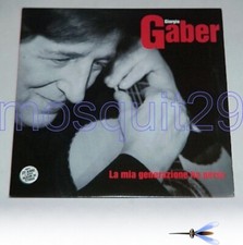 GIORGIO GABER "LA MIA