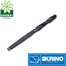 PUNTA TRAPANO PER ACCIAIO METALLO FERRO KRINO HSS RULLATA CODOLO CONICO MORSE