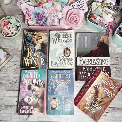 Kathleen woodiwiss lot of 6 - woodiwiss,