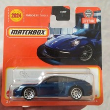 Matchbox 2024 Porsche 911 Targa 4 Blue 1:64
