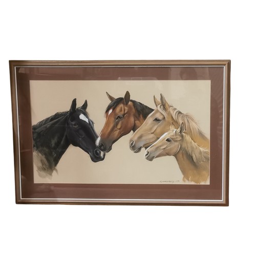 Dipinto originale cavalli - originale, di