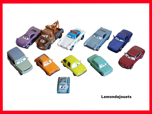 Cars lot voitures métal - cars,