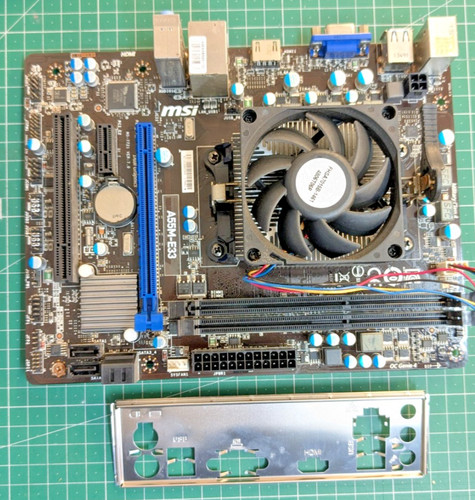 Msi a55m e33 - socket, fm2
