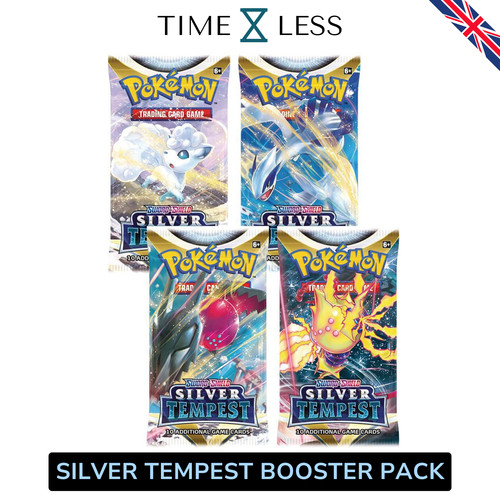 Pokemon bustine silver - pokemon, tempest