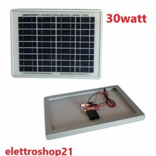 PANNELLO FOTOVOLTAICO 30W  12V