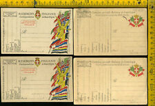 Prima Guerra Franchigia Posta Militare Nuove Lotto di Sei  pq 656