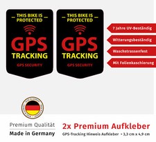 Adesivo GPS bicicletta 2x