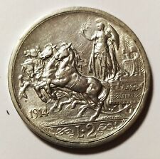 2 Lire 1914 Vittorio Emanuele