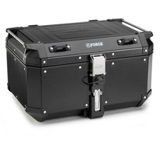 KAPPA KFR580B K'FORCE BAULETTO 58LT PORTA PACCHI MOTO ALLUMINIO NERO MONOKEY
