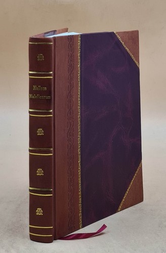 Malleus maleficarum 1948 - malleus,