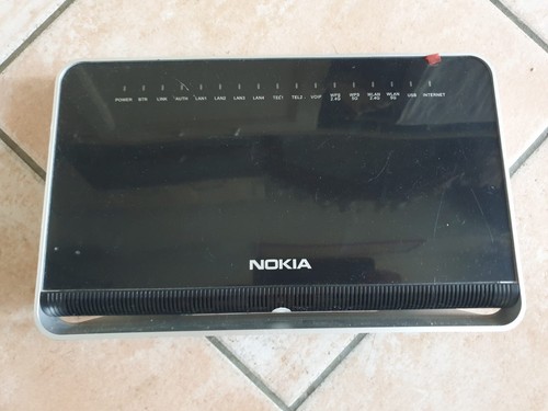 Modem fibra nokia alcatel - modem,