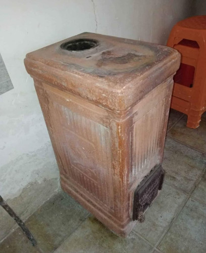 Stufa terracotta - in,