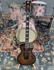 Chitarra elettrica ESP LTD EC-1000 Evertune - Marrone scuro Sunburst