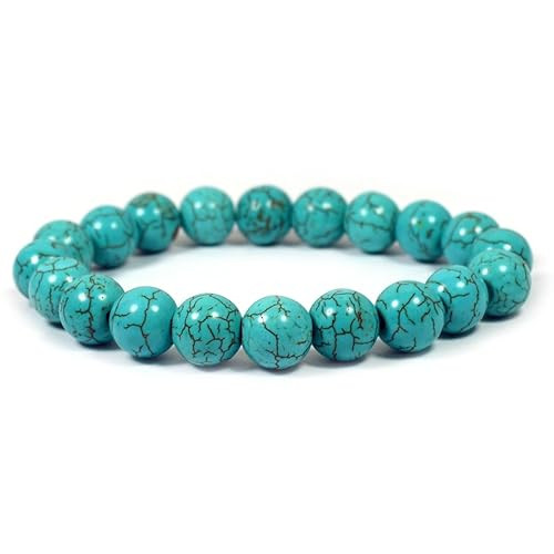 Bracciale syn turchese unisex - bracciale,