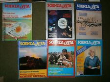 6 Riviste "Scienza & vita nuova" Mensile prima uscita del 1979 n:1,3,4,5,6,7