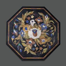 Antico Piano di Tavolo Italiano in Pietre Dure