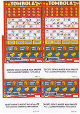 GRATTA E VINCI TOMBOLA SUPER 8 LETTERE DIVERSE GRATTATI SOLO CODICE VEDI FOTO