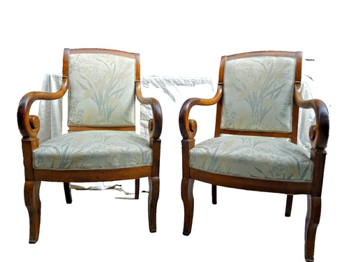 Coppia poltrone impero in - coppia,