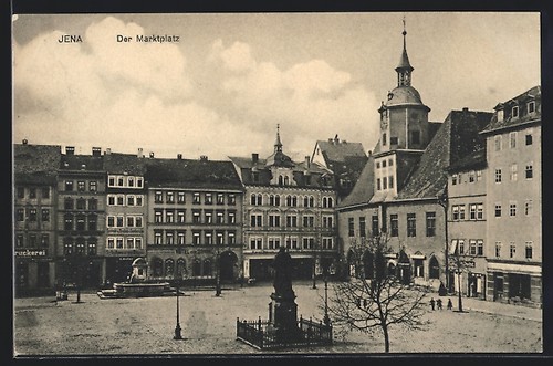 Jena piazza del mercato - piazza,