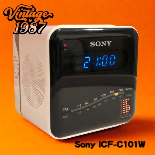 1983 sony icf c101w anni - icf–c101w,