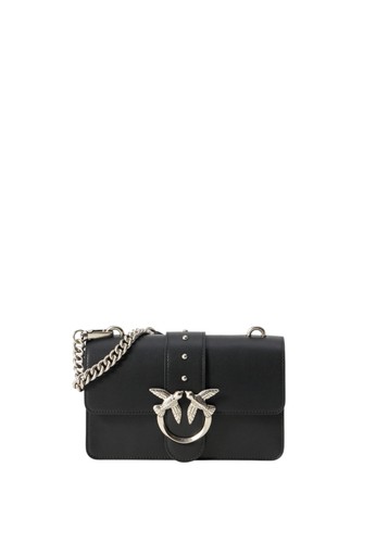 Borsa donna pinko nero old - borsa, nero/old