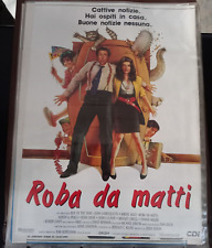 POSTER VIDEOTECA ROBA DA MATTI