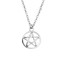 Collana pentacolo stella - collana,