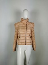 MANGANO GIUBBINO GIUBBOTTO PIUMIN DONNA TAGLIA 44 COLORE ROSA CIPRIA CON BORCHIE