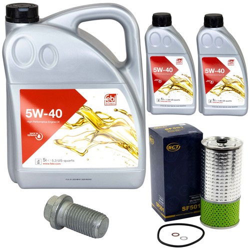 Kit olio motore febi - kit, 5w-40