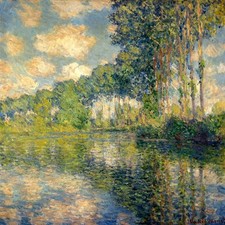 Quadro Astratto CLAUDE MONET