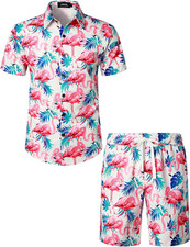 Camicia Hawaiana Da Uomo Con