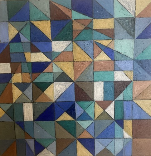 Quadro astratto geometrico