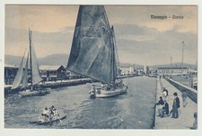 ITALIA - LUCCA - cartolina VIAREGGIO - Canale - nvg -fp