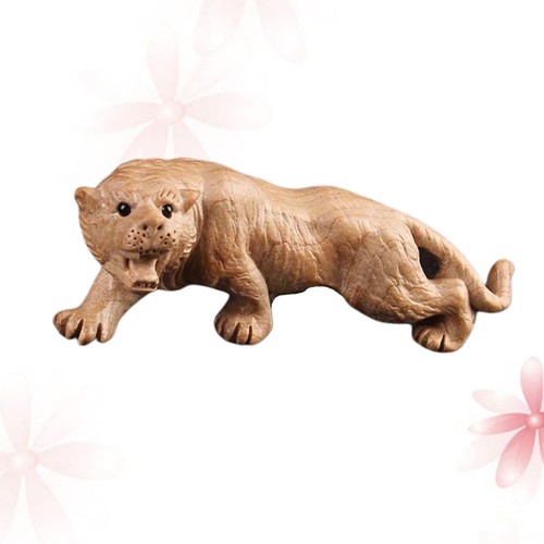 1pz decorazione tigre - 1pz, legno