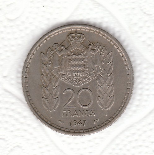 Monaco rara moneta 20 - monaco,
