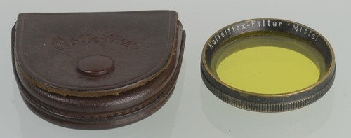 Original rolleiflex yellow - original,