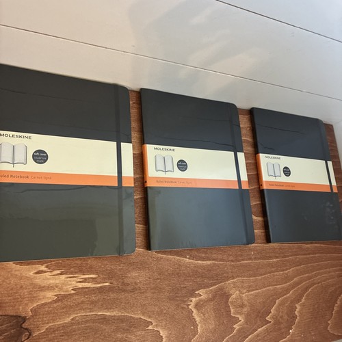 Moleskin ruled notebook carnet - ruled,
