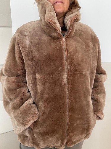 Giubbino con zip pelliccia - giubbino,