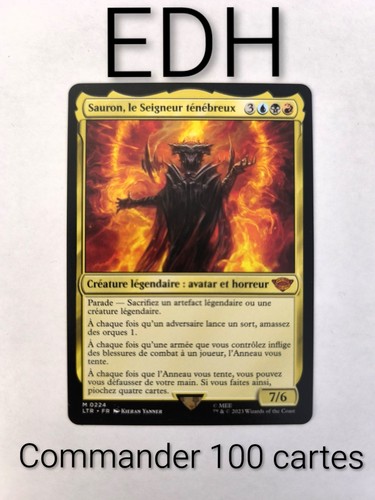 Mtg commander deck sauron - commander,