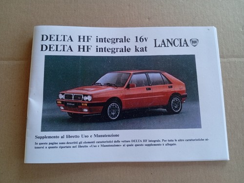 Lancia delta integrale 16v - lancia,