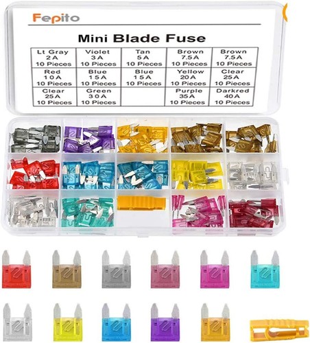 140pz mini fusibili auto 40a - mini,