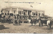 1912 LIBIA IL PRIMO TRENO NEI